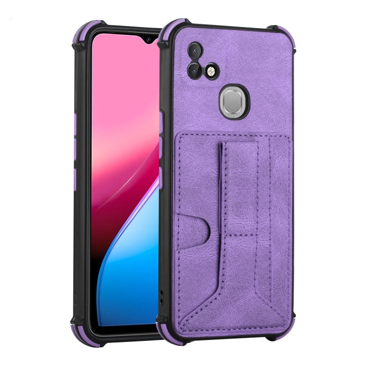 Dream Card Holder Leather Phone Case For Infinx Hot 10i