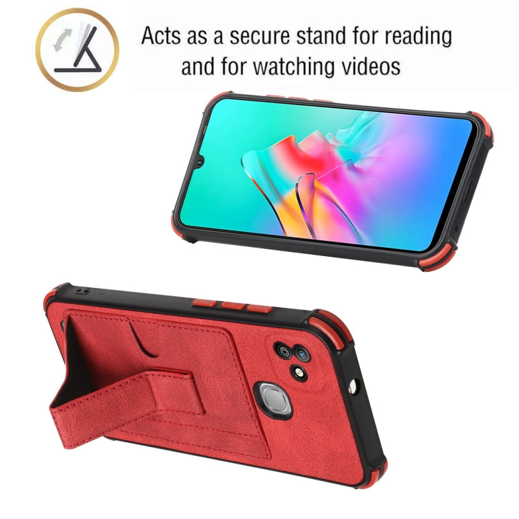 Dream Card Holder Leather Phone Case For Infinx Smart HD 2021 / X612