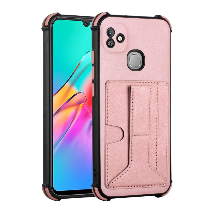 Dream Card Holder Leather Phone Case For Infinx Smart HD 2021 / X612