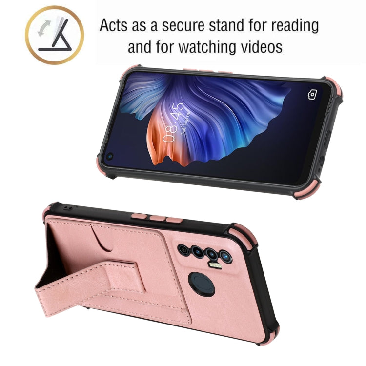 Dream Card Holder Leather Phone Case For Tecno Camon 17