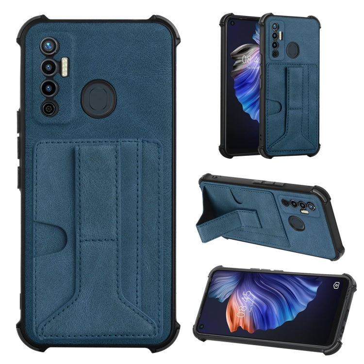 Dream Card Holder Leather Phone Case For Tecno Camon 17