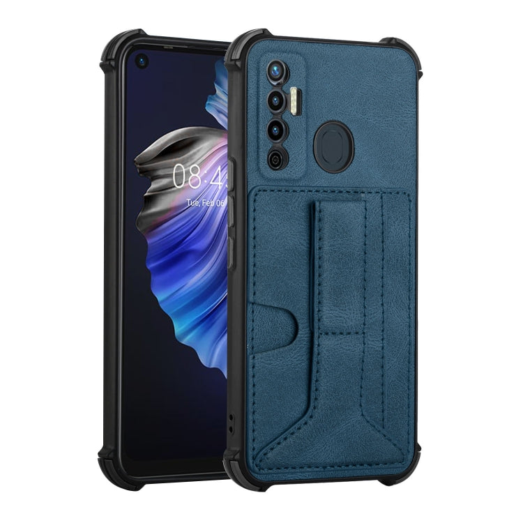 Dream Card Holder Leather Phone Case For Tecno Camon 17