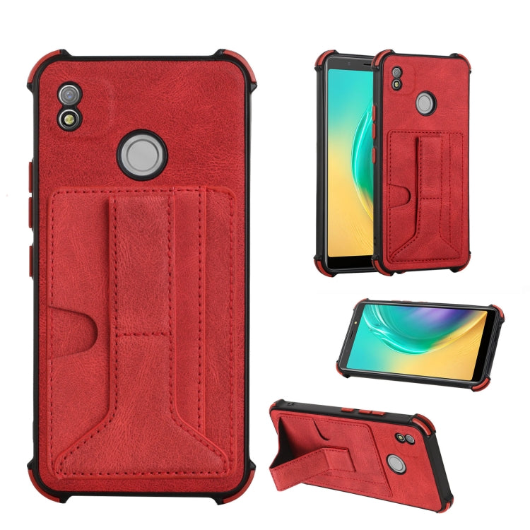 Dream Card Holder Leather Phone Case For Tecno Pop 4