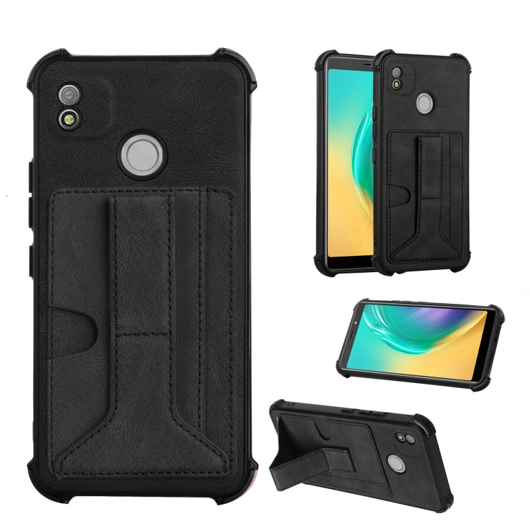 Dream Card Holder Leather Phone Case For Tecno Pop 4