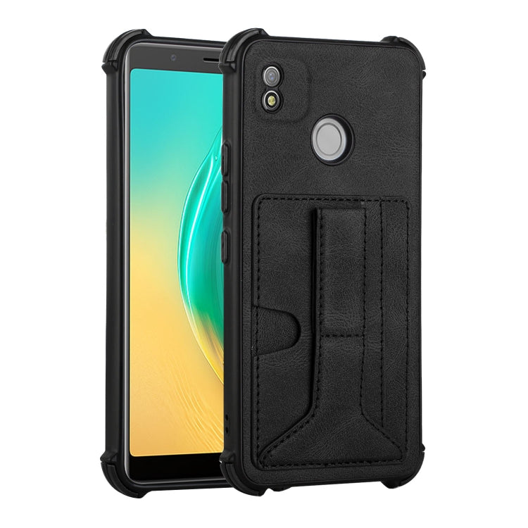 Dream Card Holder Leather Phone Case For Tecno Pop 4
