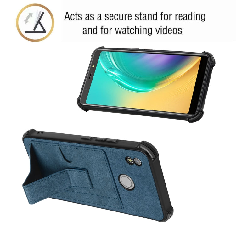 Dream Card Holder Leather Phone Case For Tecno Pop 4