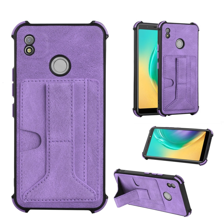 Dream Card Holder Leather Phone Case For Tecno Pop 4