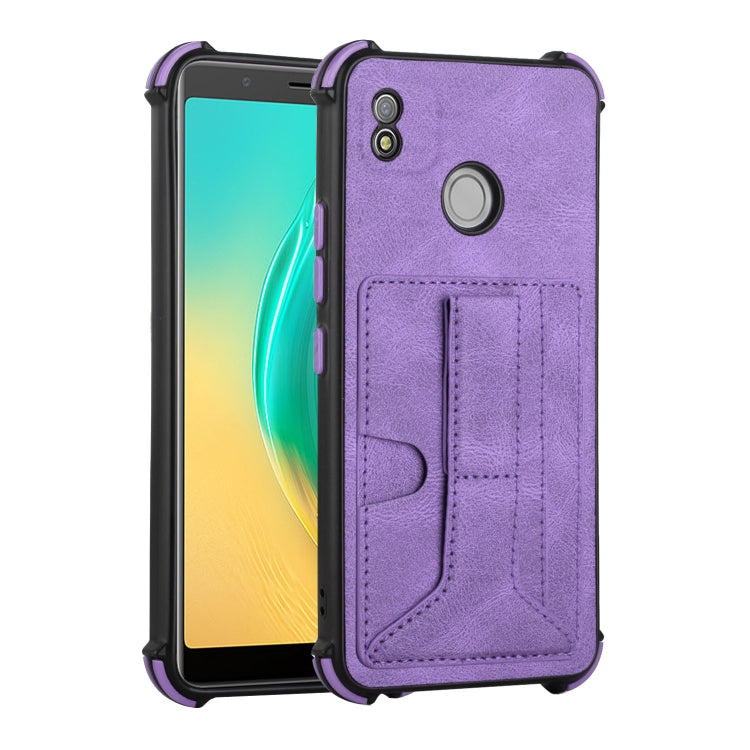 Dream Card Holder Leather Phone Case For Tecno Pop 4