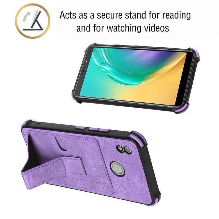 Dream Card Holder Leather Phone Case For Tecno Pop 4