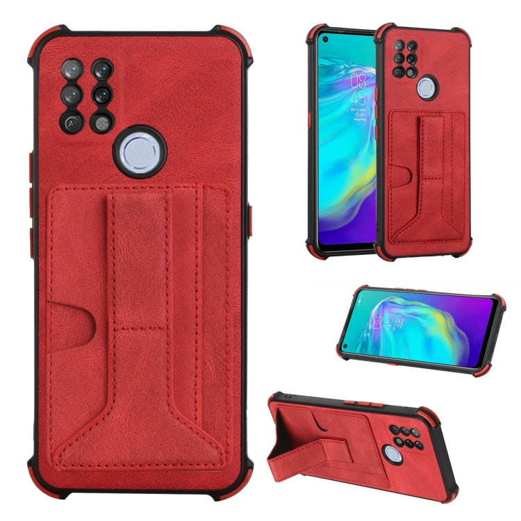 Dream Card Holder Leather Phone Case For Tecno Pova / LD7