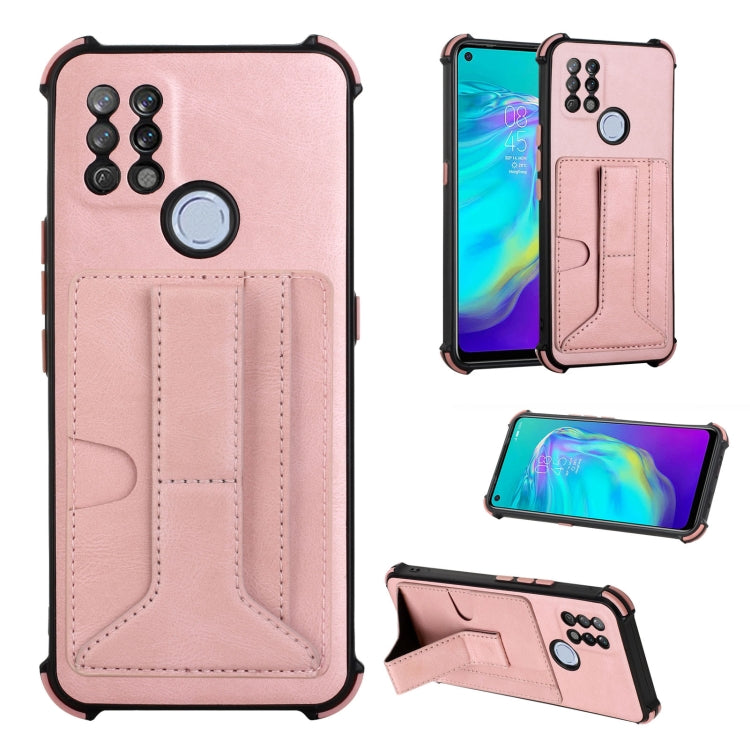 Dream Card Holder Leather Phone Case For Tecno Pova / LD7