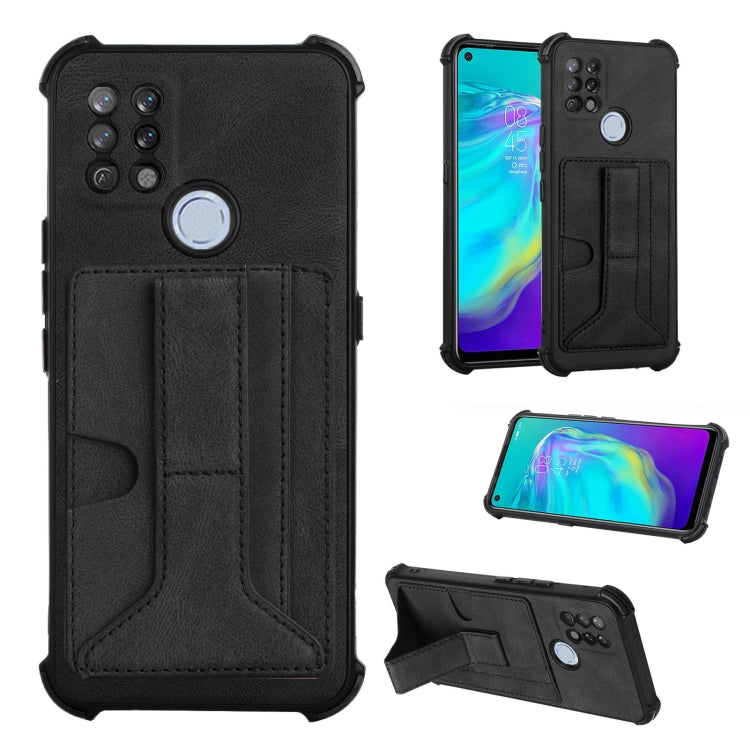 Dream Card Holder Leather Phone Case For Tecno Pova / LD7