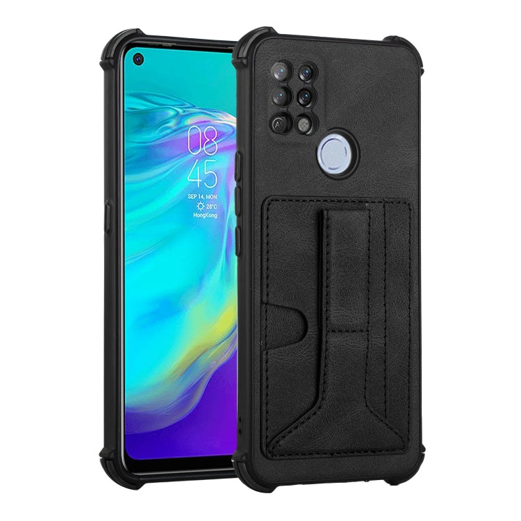 Dream Card Holder Leather Phone Case For Tecno Pova / LD7