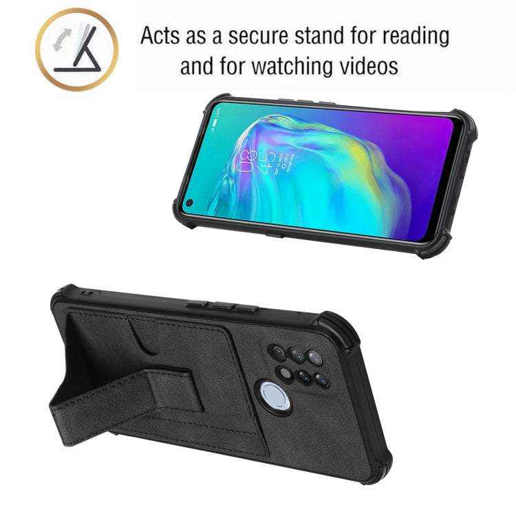 Dream Card Holder Leather Phone Case For Tecno Pova / LD7