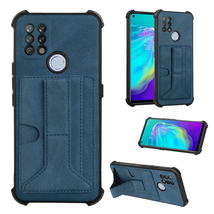 Dream Card Holder Leather Phone Case For Tecno Pova / LD7