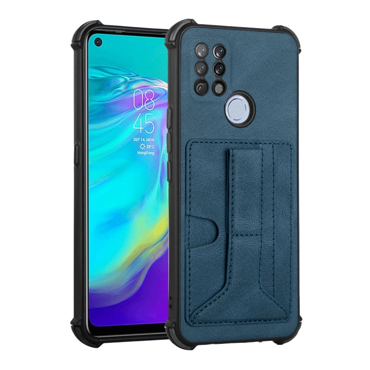 Dream Card Holder Leather Phone Case For Tecno Pova / LD7