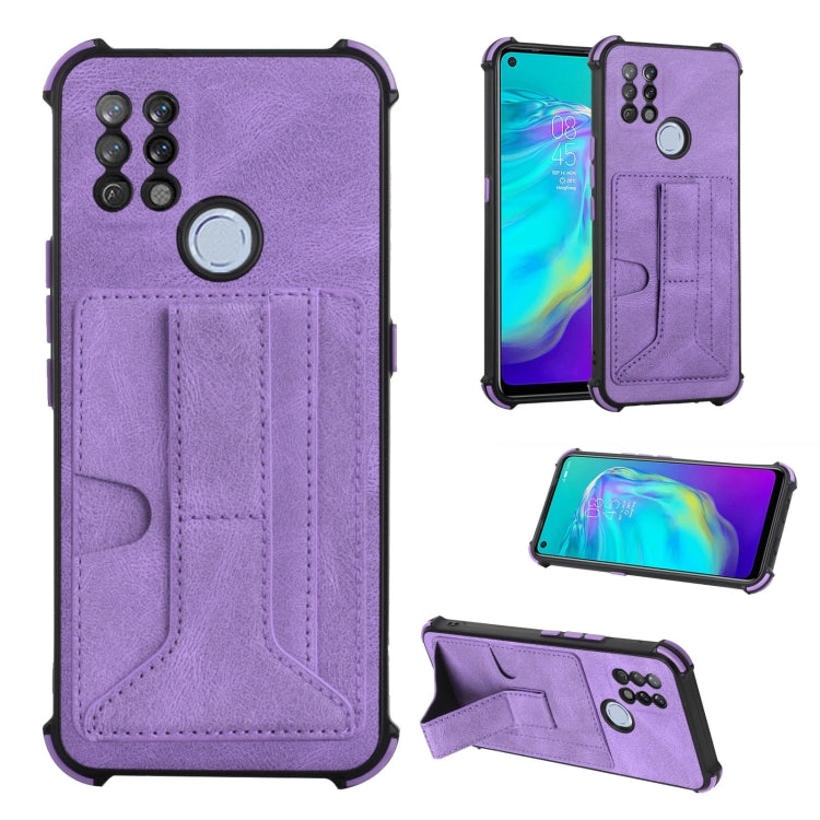 Dream Card Holder Leather Phone Case For Tecno Pova / LD7