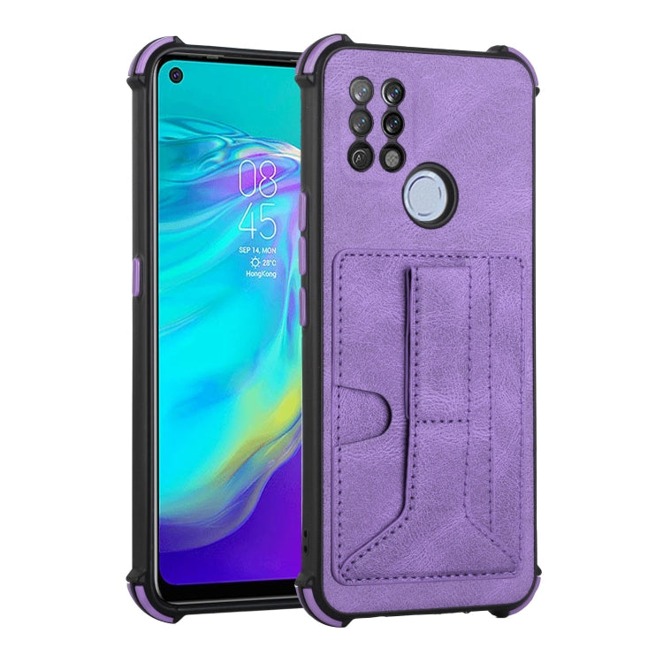 Dream Card Holder Leather Phone Case For Tecno Pova / LD7