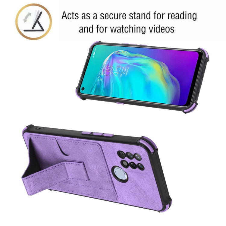Dream Card Holder Leather Phone Case For Tecno Pova / LD7