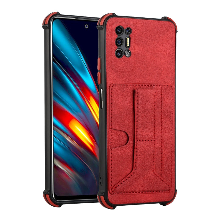 Dream Card Holder Leather Phone Case For Tecno Pova 2