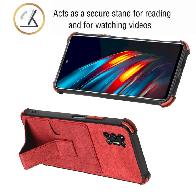 Dream Card Holder Leather Phone Case For Tecno Pova 2