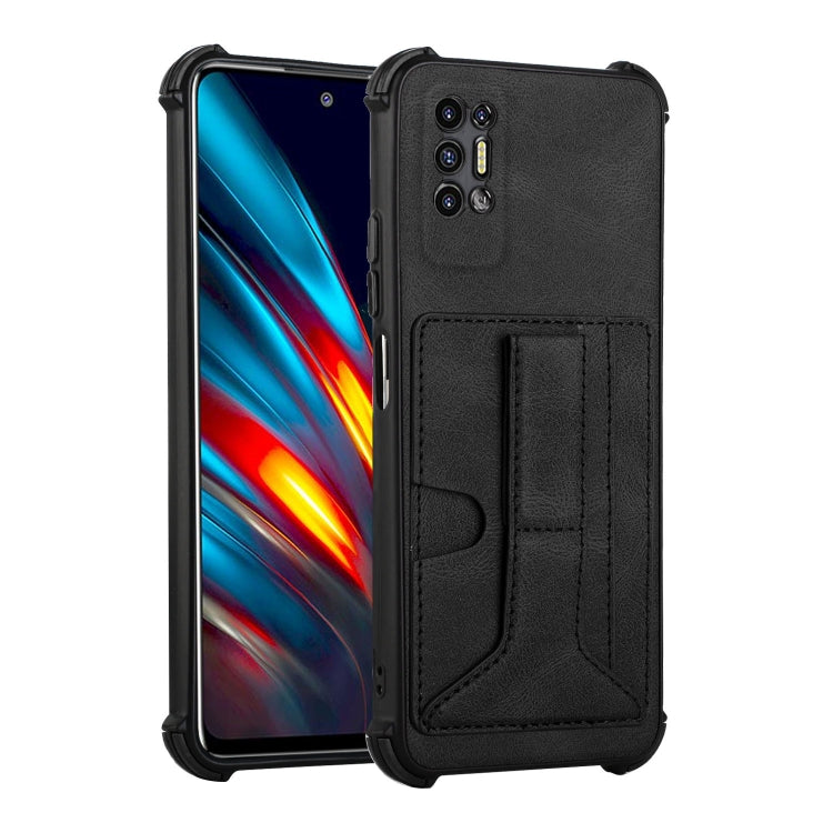 Dream Card Holder Leather Phone Case For Tecno Pova 2