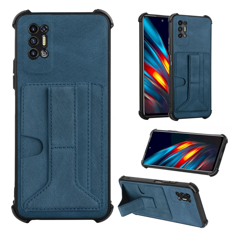 Dream Card Holder Leather Phone Case For Tecno Pova 2