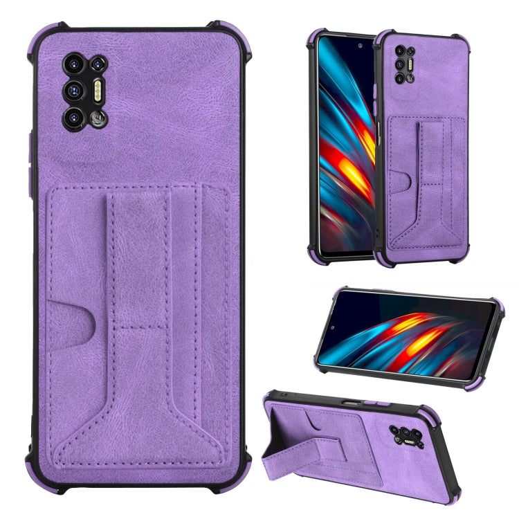 Dream Card Holder Leather Phone Case For Tecno Pova 2