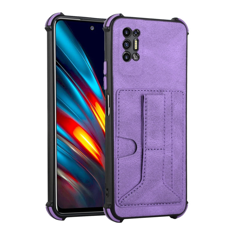 Dream Card Holder Leather Phone Case For Tecno Pova 2