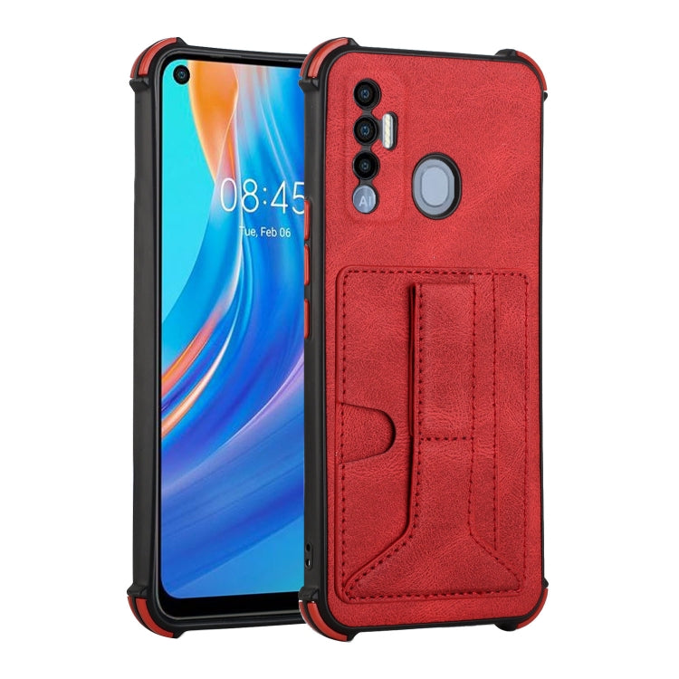 Dream Card Holder Leather Phone Case For Tecno Spark 7P