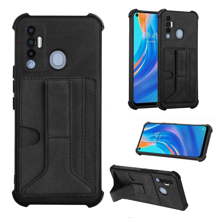 Dream Card Holder Leather Phone Case For Tecno Spark 7P
