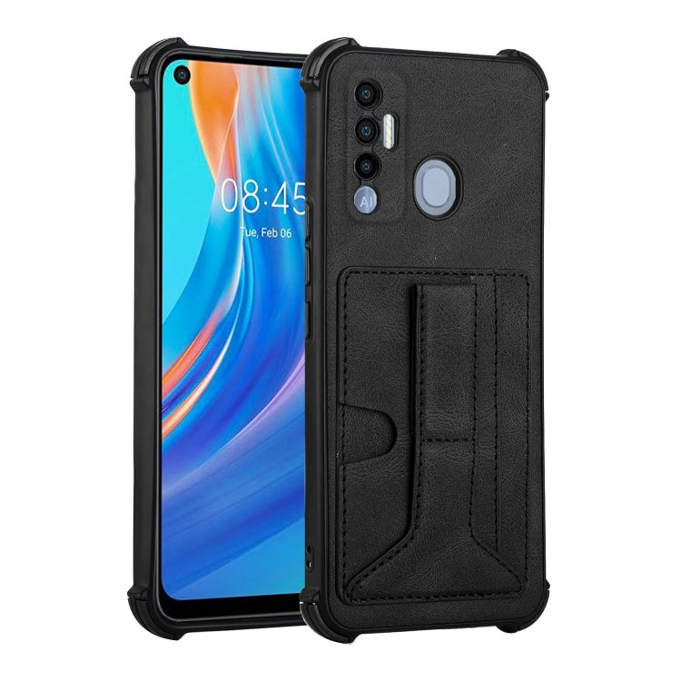 Dream Card Holder Leather Phone Case For Tecno Spark 7P
