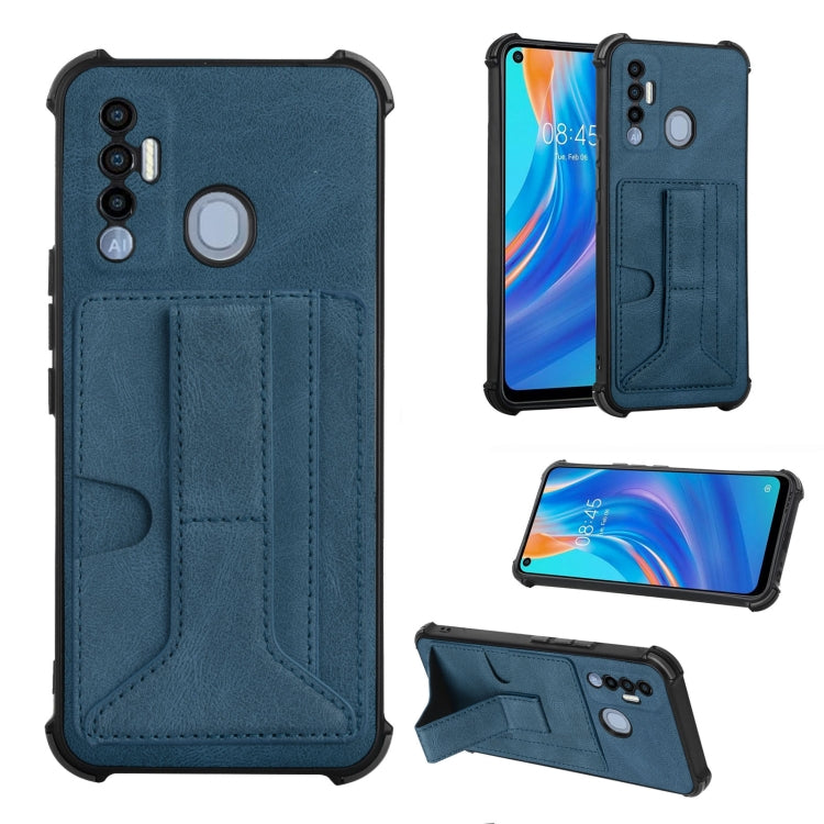 Dream Card Holder Leather Phone Case For Tecno Spark 7P
