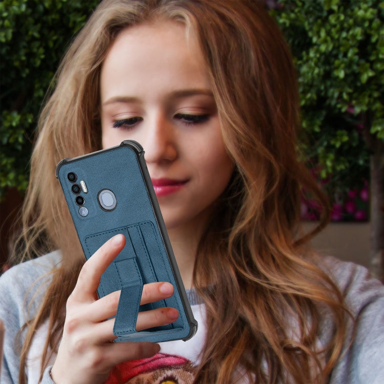 Dream Card Holder Leather Phone Case For Tecno Spark 7P