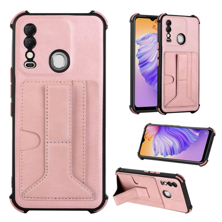 Dream Card Holder Leather Phone Case For Tecno Spark 8
