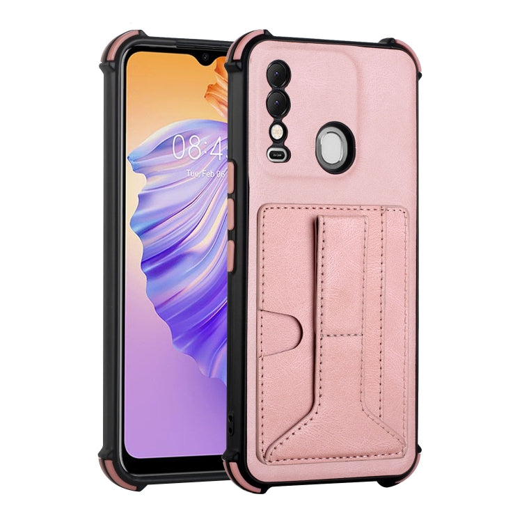 Dream Card Holder Leather Phone Case For Tecno Spark 8