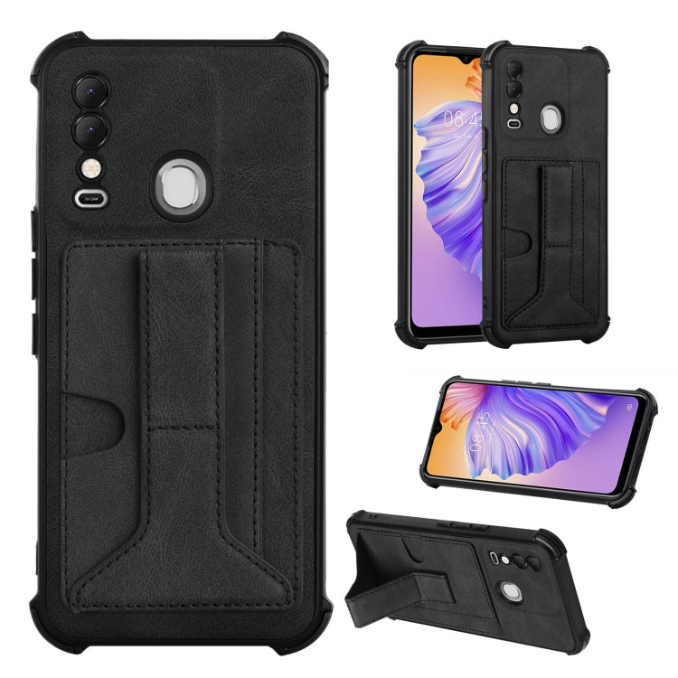 Dream Card Holder Leather Phone Case For Tecno Spark 8