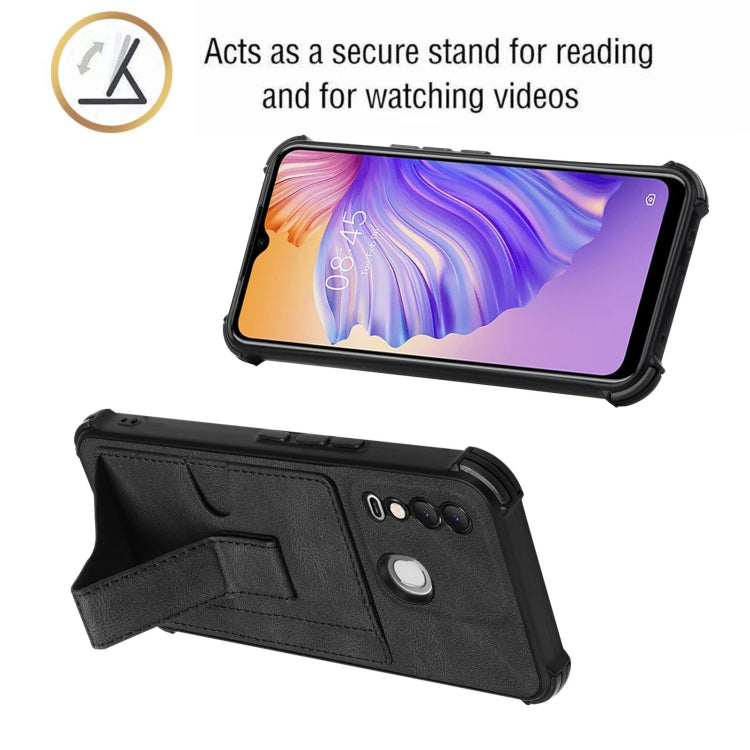 Dream Card Holder Leather Phone Case For Tecno Spark 8