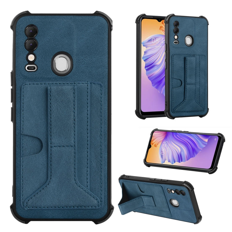 Dream Card Holder Leather Phone Case For Tecno Spark 8
