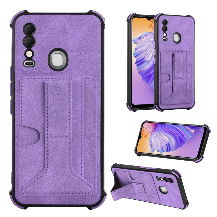 Dream Card Holder Leather Phone Case For Tecno Spark 8