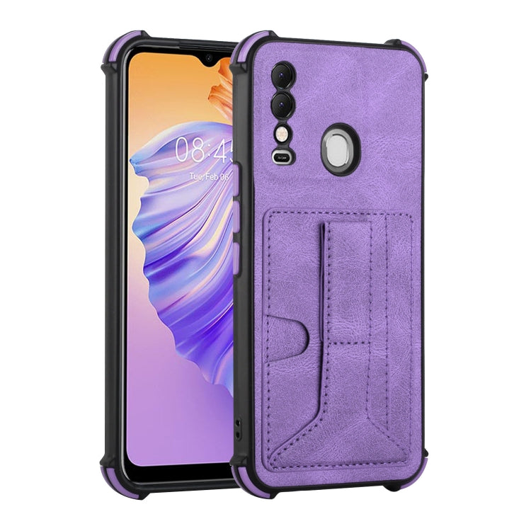 Dream Card Holder Leather Phone Case For Tecno Spark 8