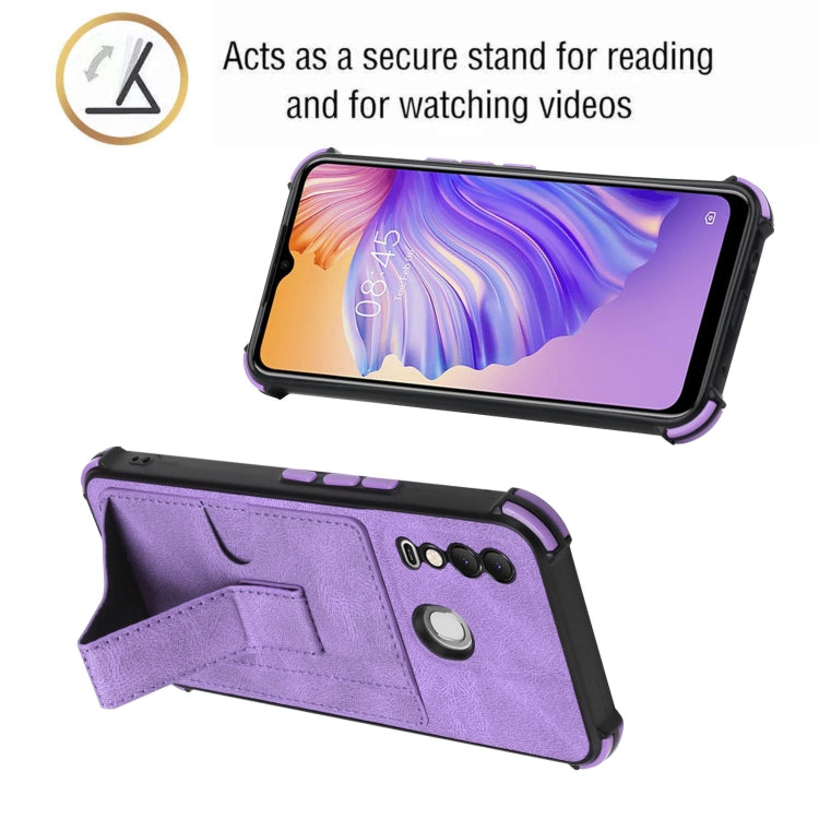 Dream Card Holder Leather Phone Case For Tecno Spark 8