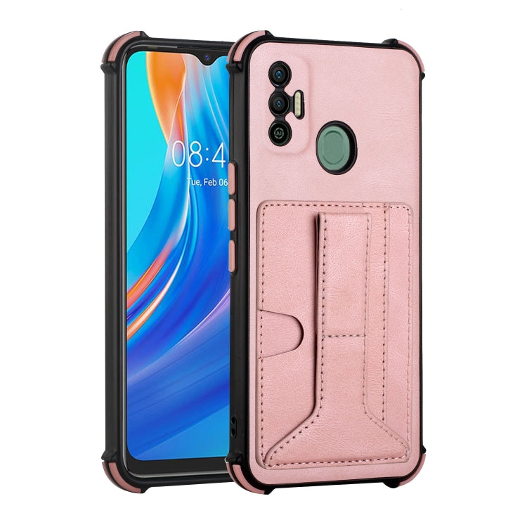 Dream Card Holder Leather Phone Case For Tecno Spark 7 / 7T