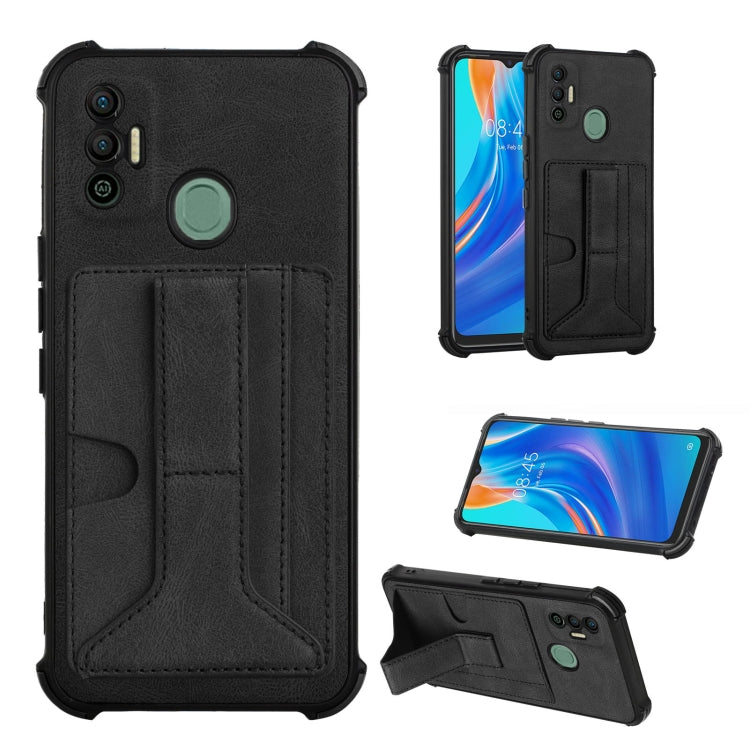 Dream Card Holder Leather Phone Case For Tecno Spark 7 / 7T