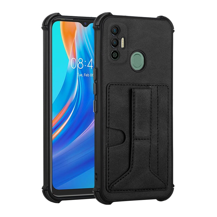 Dream Card Holder Leather Phone Case For Tecno Spark 7 / 7T