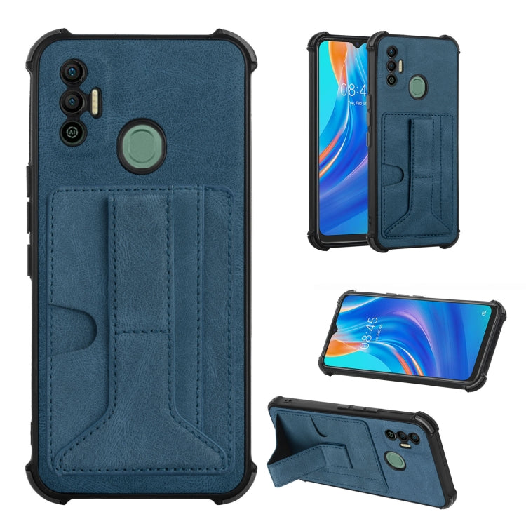 Dream Card Holder Leather Phone Case For Tecno Spark 7 / 7T