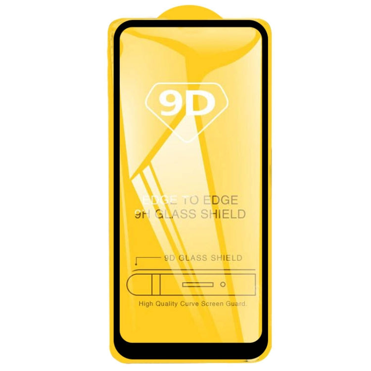 9D Full Glue Screen Tempered Glass Film For Motorola Moto E30 / E40 / G22
