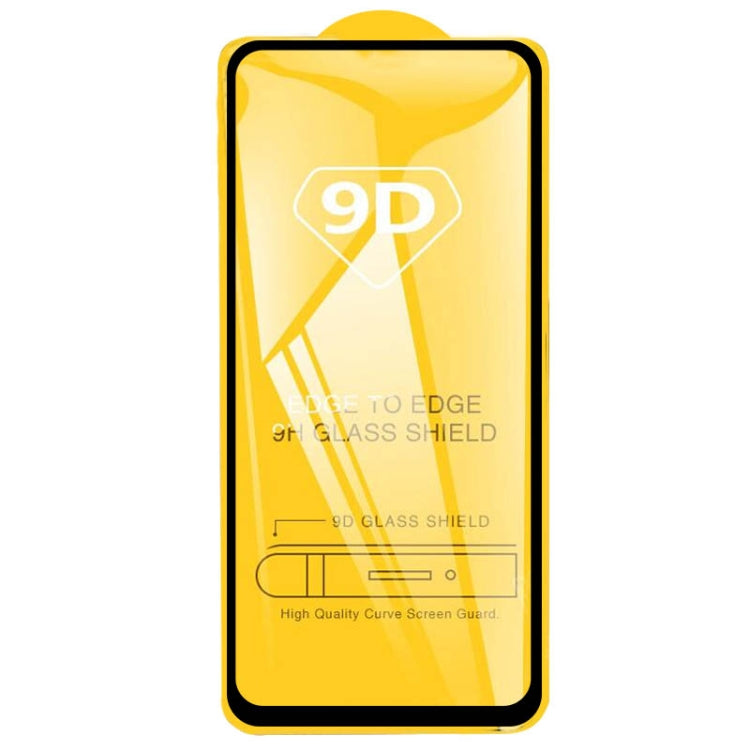 25 PCS 9D Full Glue Screen Tempered Glass Film For Xiaomi Poco M3 / Redmi 9T