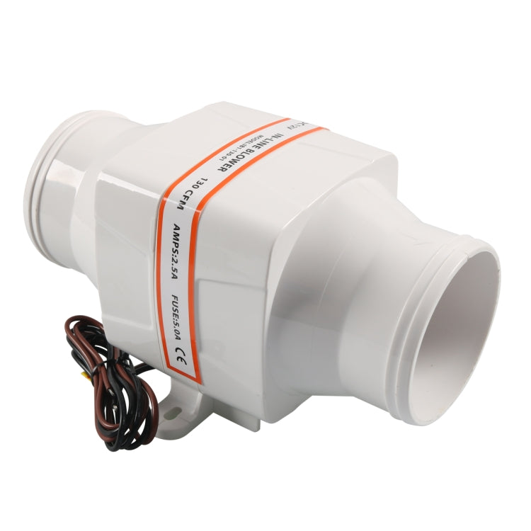 A6607-01 3 inch 12V 4-Blade Yacht Exhaust Fan