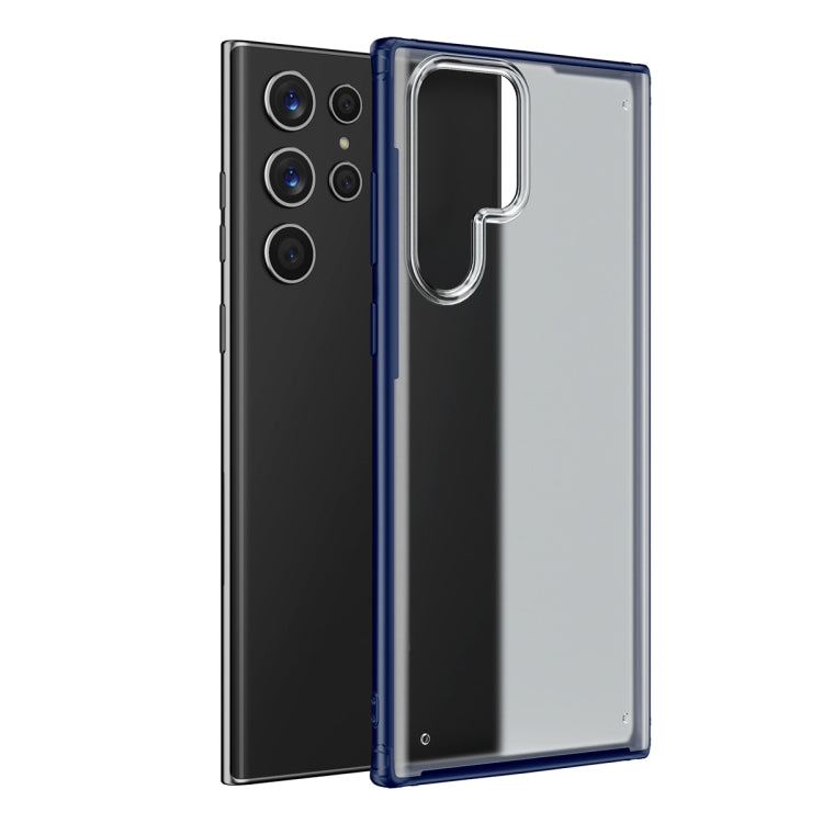 For Samsung Galaxy S22 Ultra 5G Four-corner Shockproof TPU + PC Protective Phone Case